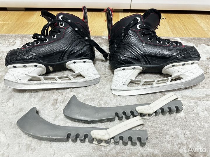 Хоккейные коньки бауэр