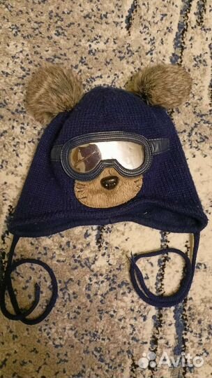Шапка для мальчика зимняя