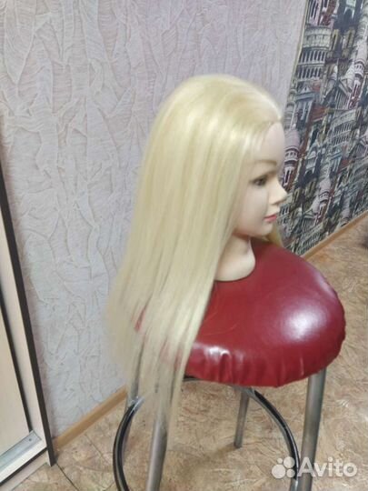 Учебная голова манекен для причесок