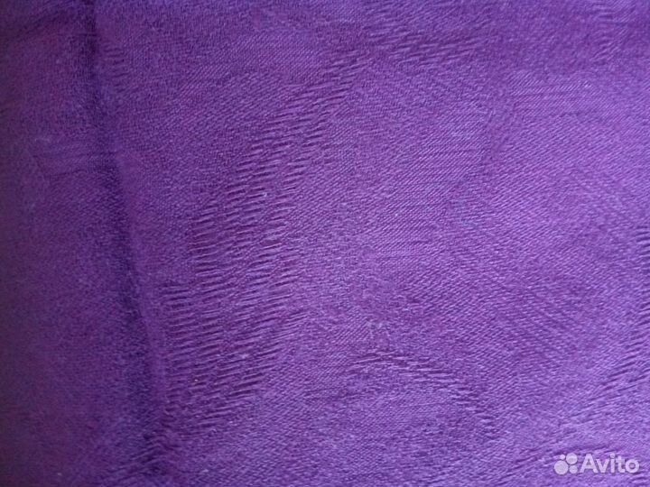 Ткань крепдешин (шелк) натуральный, шерсть СССР