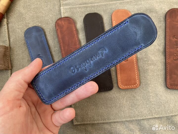 Футляр для ручки из кожи