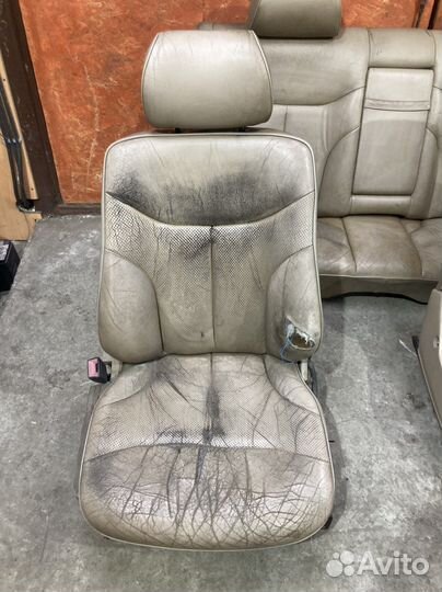 Салон на mercedes W140 коротыш