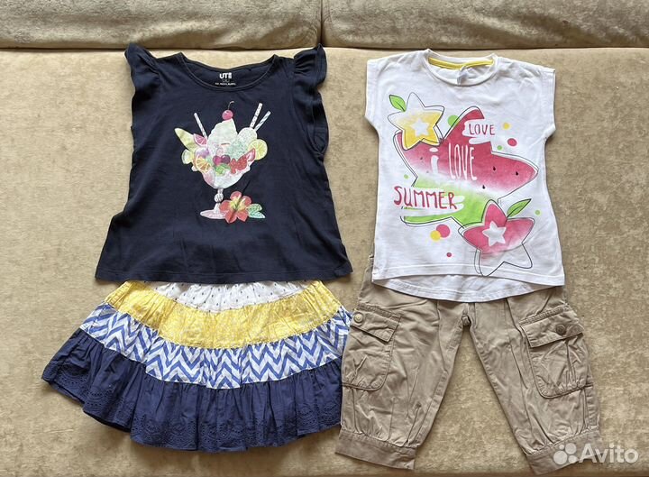 Вещи на девочку рост 116-122