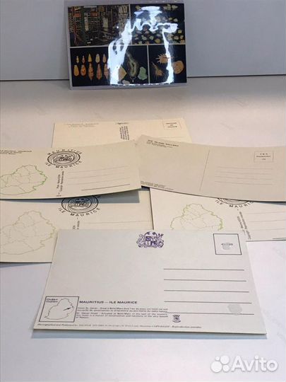Почтовая открытка Маврикий