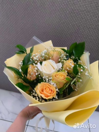 Букеты из роз