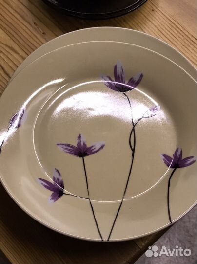 Тарелки разные