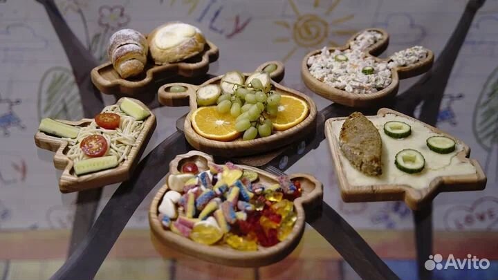 Детская посуда,Доска разделочная