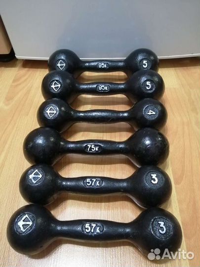 Гантели разборные и не разборные. В отличном состо