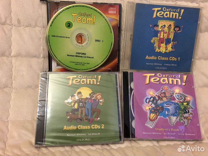 Диски для учебников английского