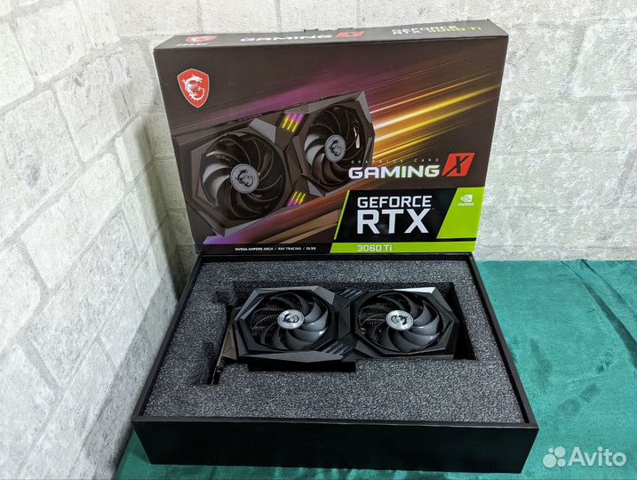 Видеокарта Rtx 3060ti Msi Gamig X.Чек.Сост нов