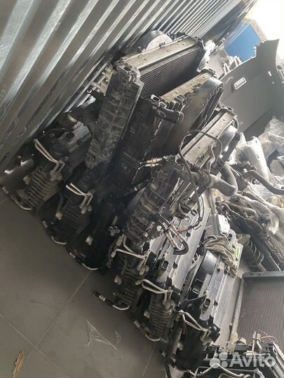 Кассета радиатора BMW E65