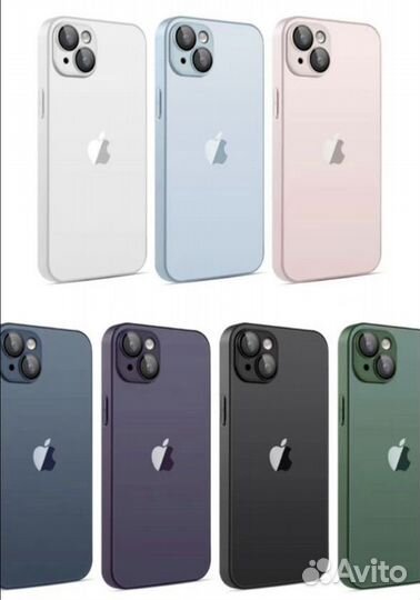 Чехол на iPhone матовый