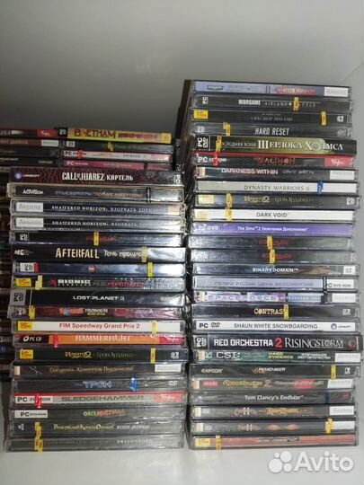 Игры для пк на дисках. Запечатанные лицензия