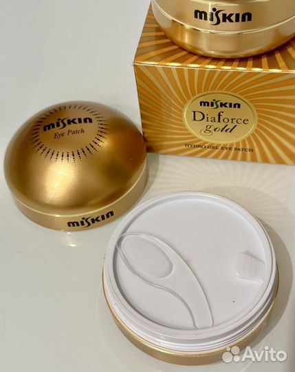 Патчи гидрогелевые для глаз miskin Dia Force Gold