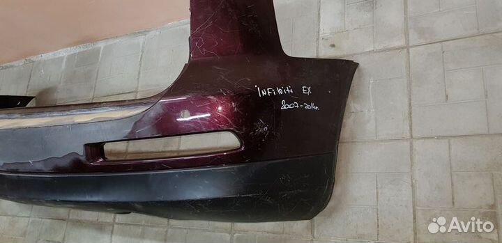 Бампер задний Infiniti EX 2007-2014 год