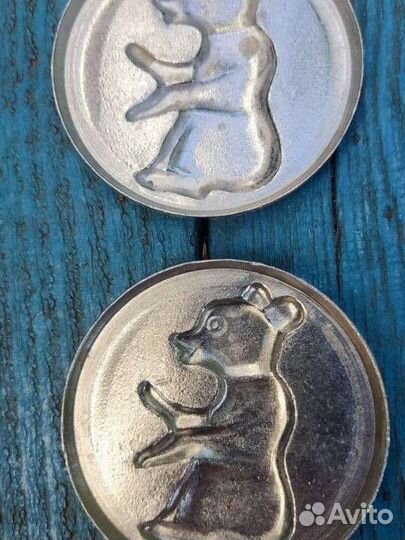 Формы для леденцов или шоколадных медалей