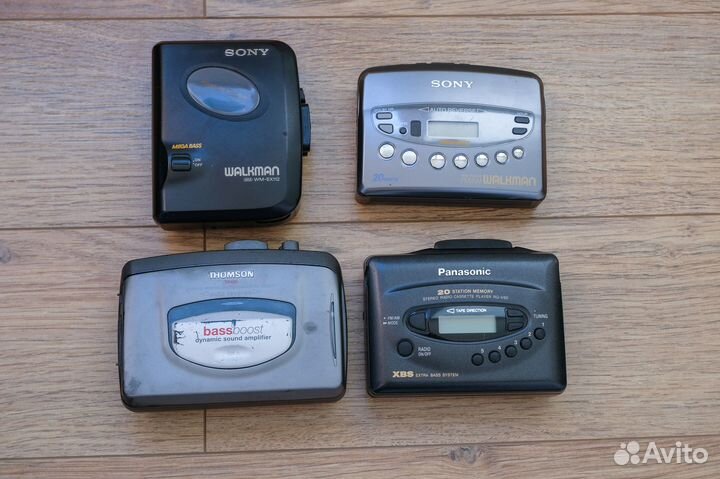 Кассетные плееры Sony, Panasonic, Thomson, Usef