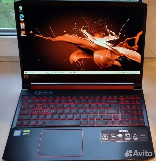 Игровой Acer nitro 5 i5-9300h gtx1650 4Gb