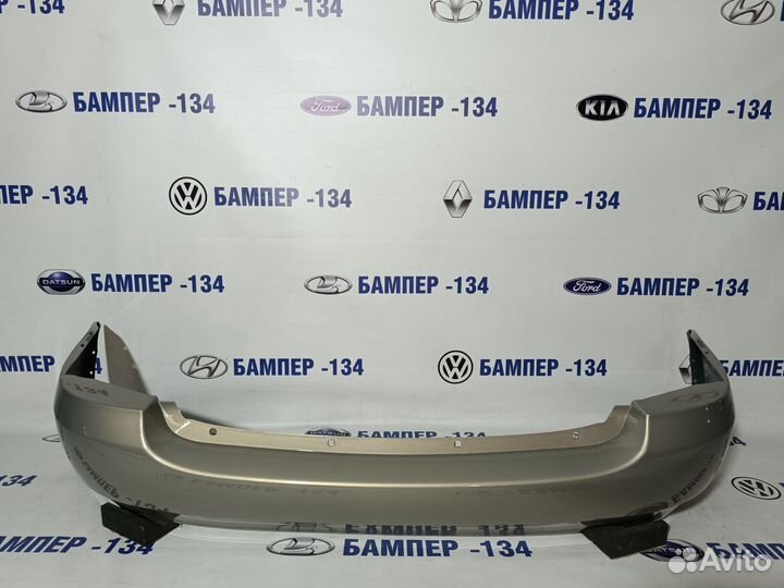 Задний бампер лада калина 1 седан серо-бежевый