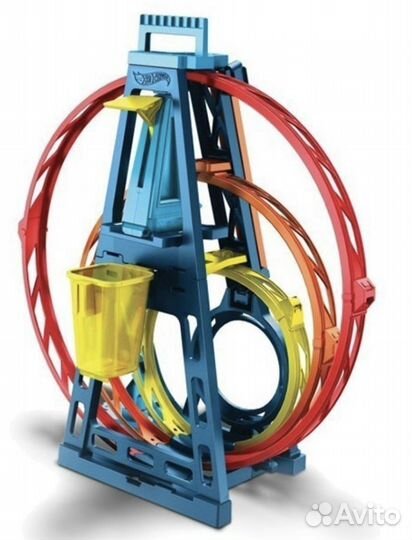 Hot wheels тройная петля