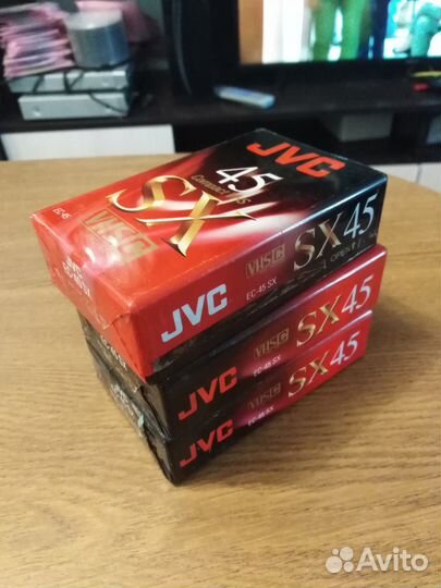 Видеокассета JVC-45vhs c