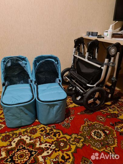 Коляска для двойни Bumbleride Indie Twin