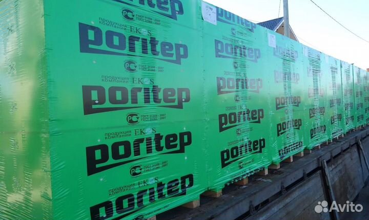 Поритеп блоки поддон