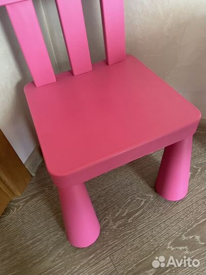 Стол и стул Икеа Маммут