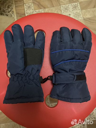 Перчатки зимние на мальчика 3-5 лет