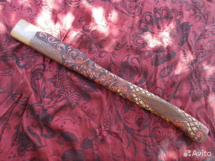 Резное топорище.Плетёнка,узоры,насечка