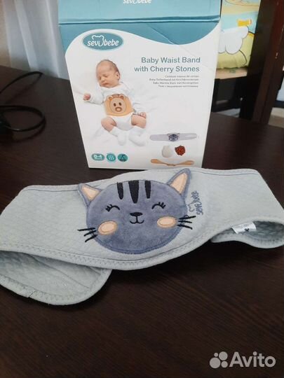 Пояс от колик с вишневыми косточками