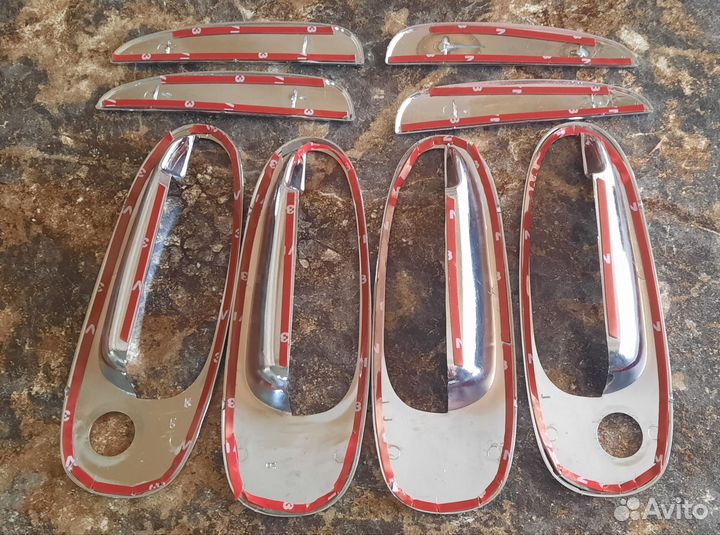 Накладки хром rav4 (1)