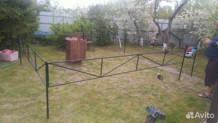 Ограда ритуальная