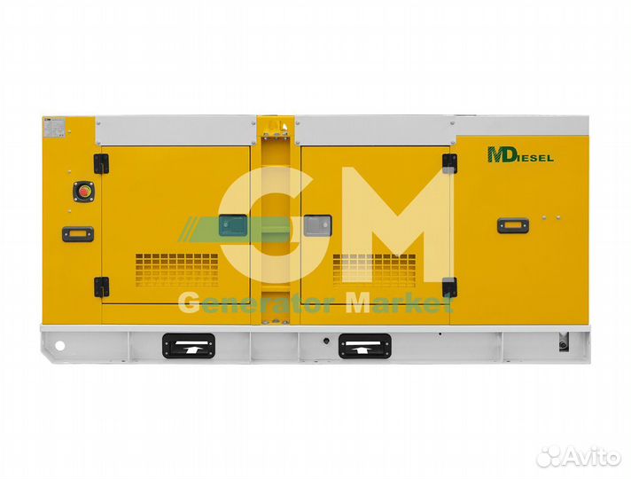 Дизельный генератор в кожухе 80 кВт Mitsudiesel
