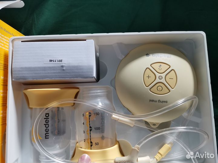 Молокоотсос электрический medela swing maxi flex