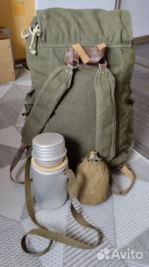 Туристические термос - бидон, флажка СССР