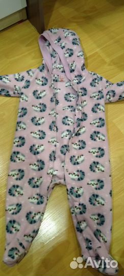 Флисовый комбинезон