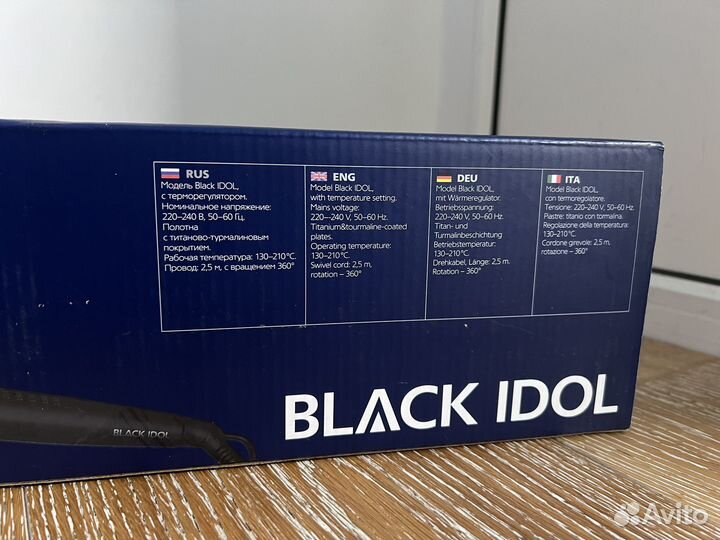 Плойка для волос Black Idol от Dewal Professional