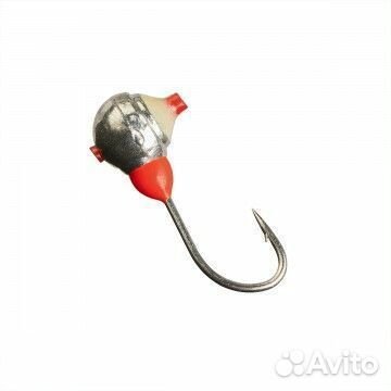Мормышка вольф Полусфера с отв 5мм 0,95гр SIL с ке
