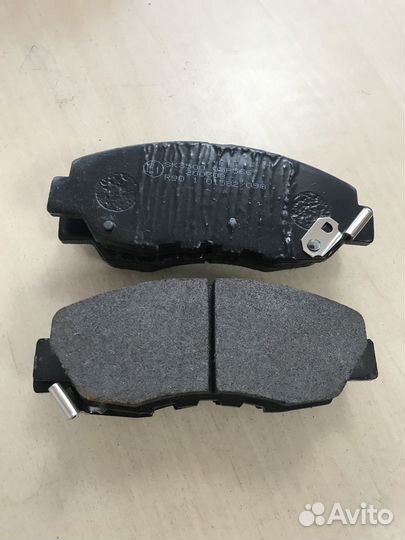 Колодки тормозные передние, honda