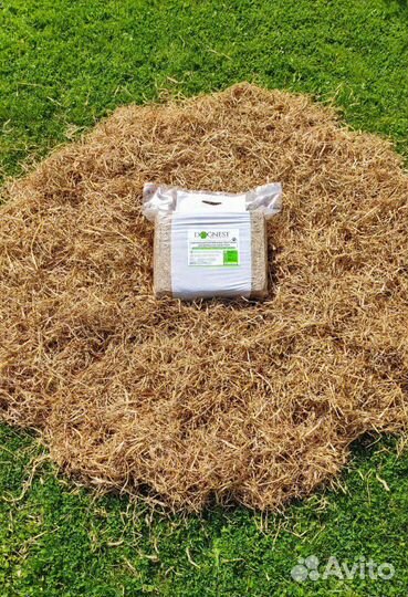 Натуральная подстилка для собаки в будку