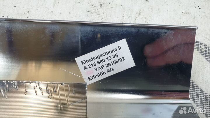 Накладки салонные на Mercedes W215 CL600 / CL500