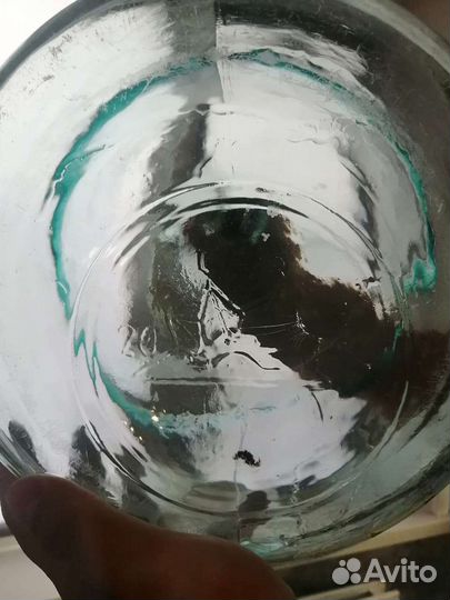 Бутылка стеклянная 20 литров