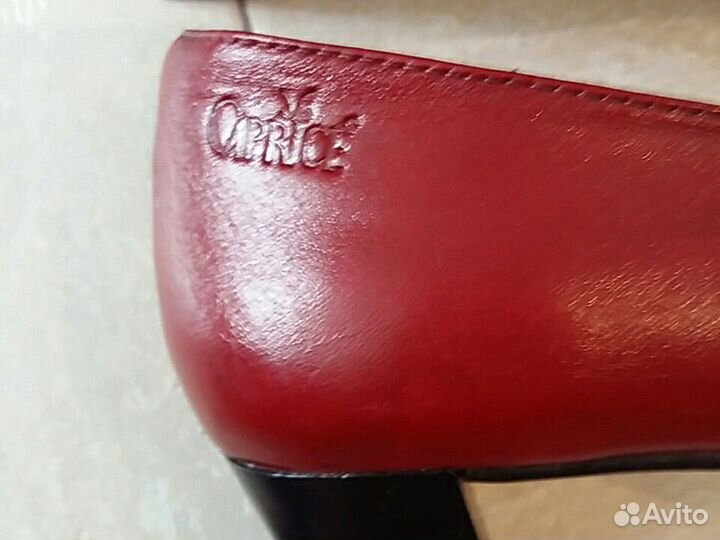 Туфли натур кожа Caprice