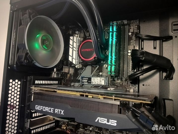 Игровой пк HyperPC: i7-8700K/RTX2080/16GB/SSD