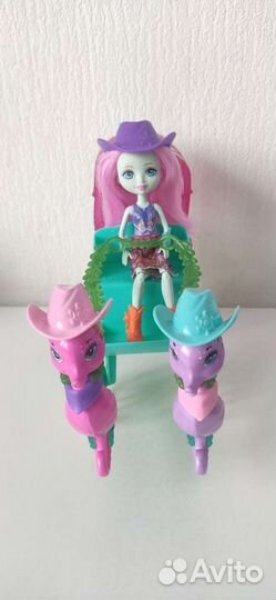 Enchantimals редкие морские коньки и краб