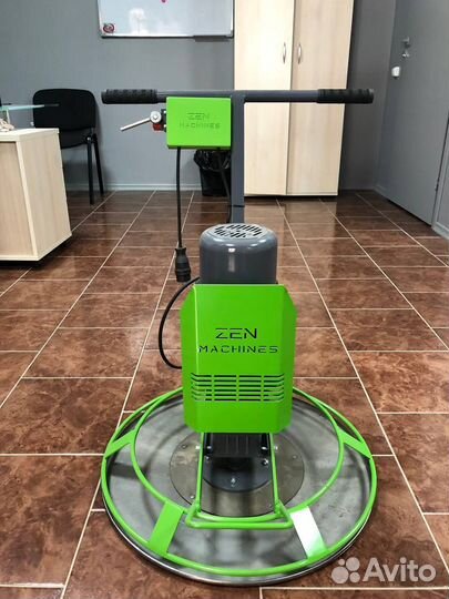 Затирочная машина для полусухой стяжки