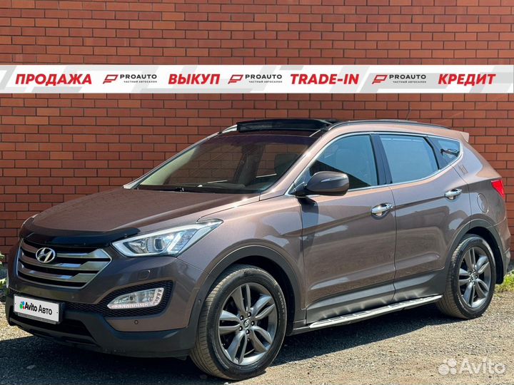Hyundai Santa Fe 2.4 AT, 2013, 191 000 км