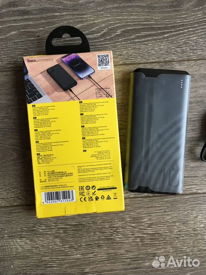 Powerbank hoco 10000 mAh J123 новый