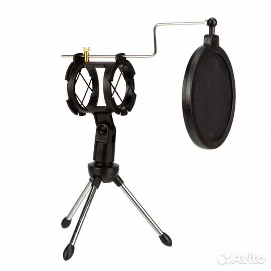 Держатель микрофона PWR, малый с поп-фильтром